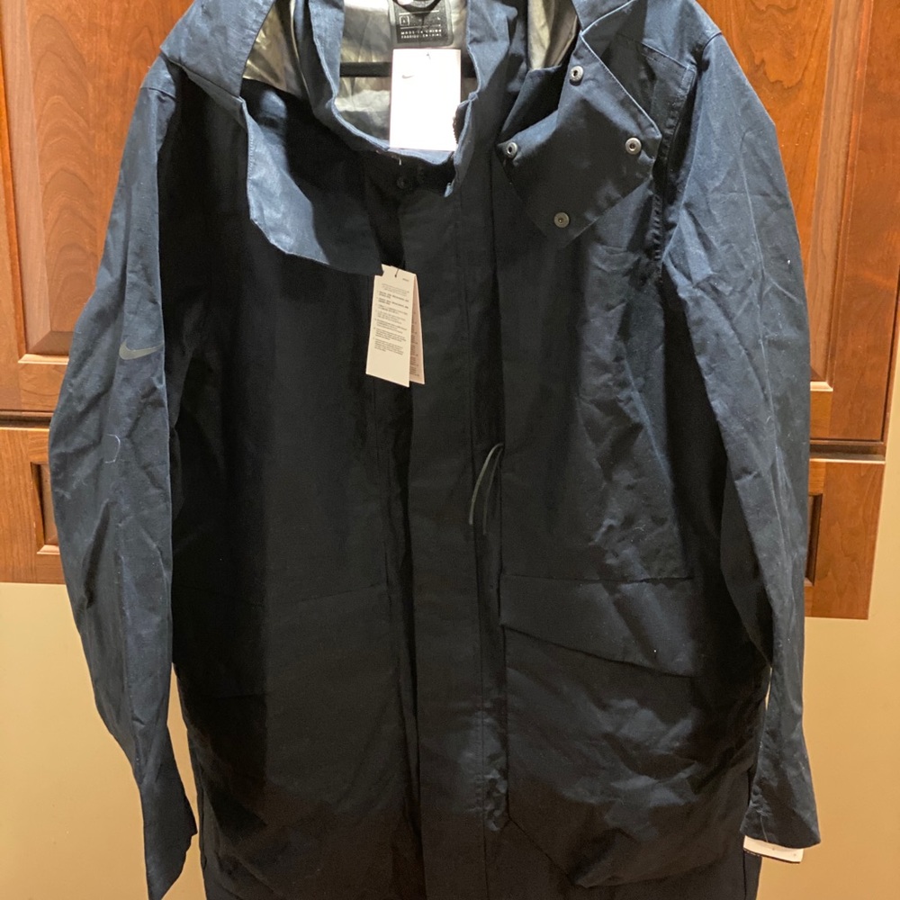 Nike NSW Tech Pack Parka Woven Jacket Navy Men L
